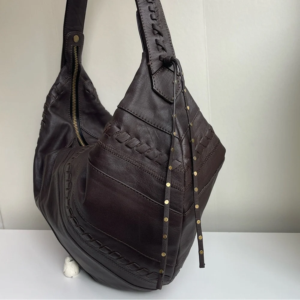orYANY Tori Washed Lamb Leather Hobo Bag